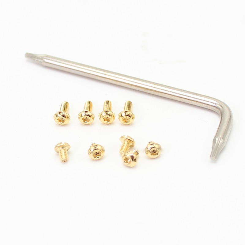 SXK - SXK Billet Box V4 Torx Screw Set - 24K Gold Plated